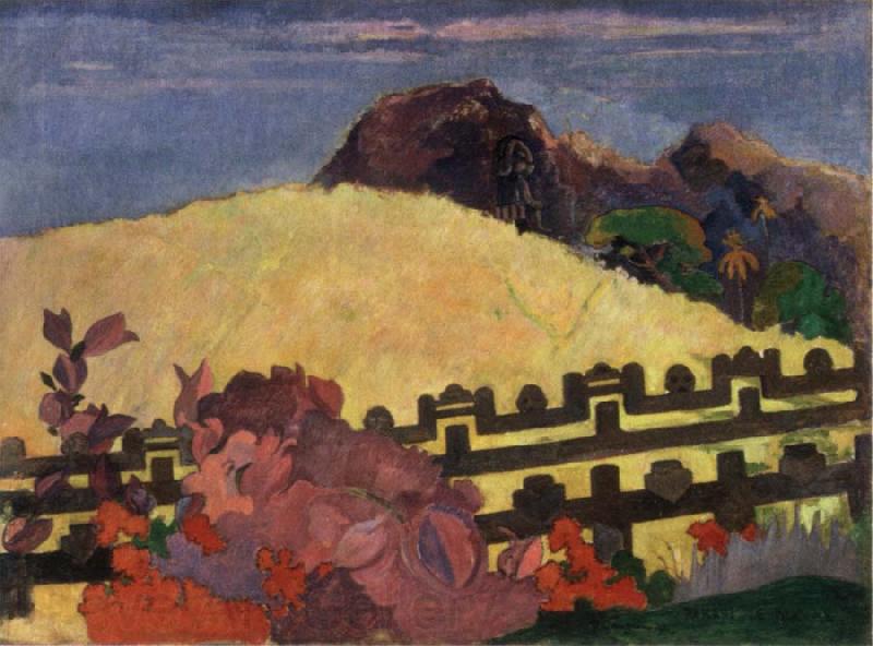 Paul Gauguin The Sacred Mountain Spain oil painting art